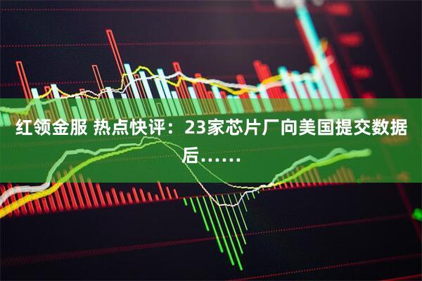 红领金服 热点快评：23家芯片厂向美国提交数据后……